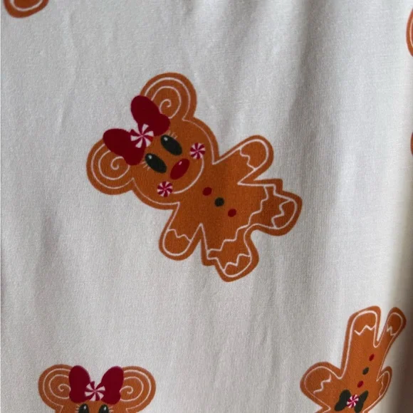 NWOT Mickey Magical Gingerbread | Women’s PJ PANTS and TOP SET SIZE LARGE - Picture 9 of 15